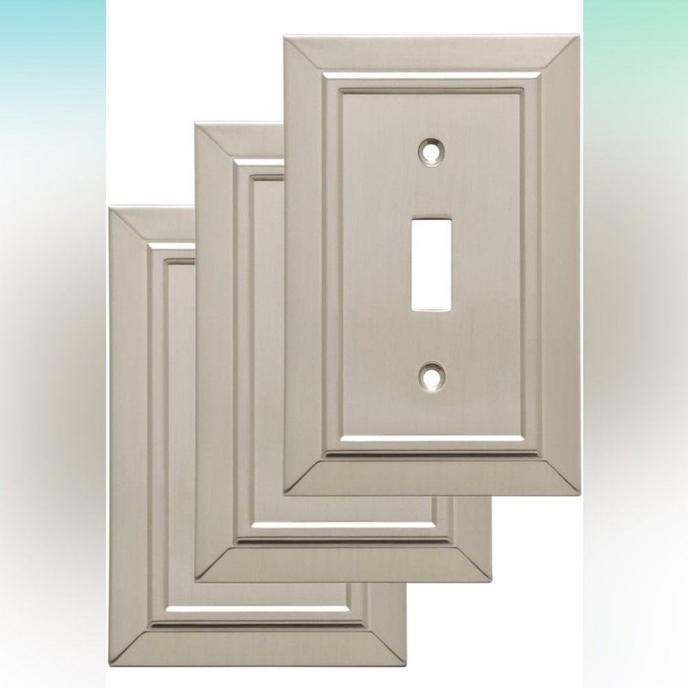 Pack of 4 switch plates